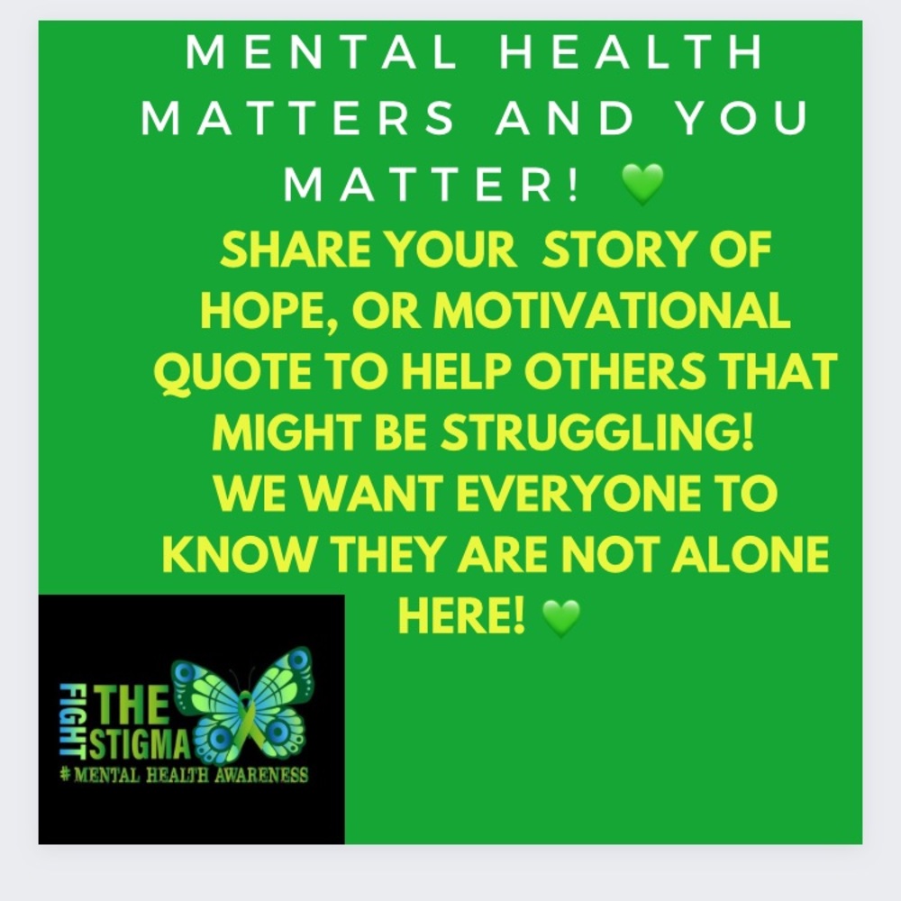 Mental health matters and YOU matter!